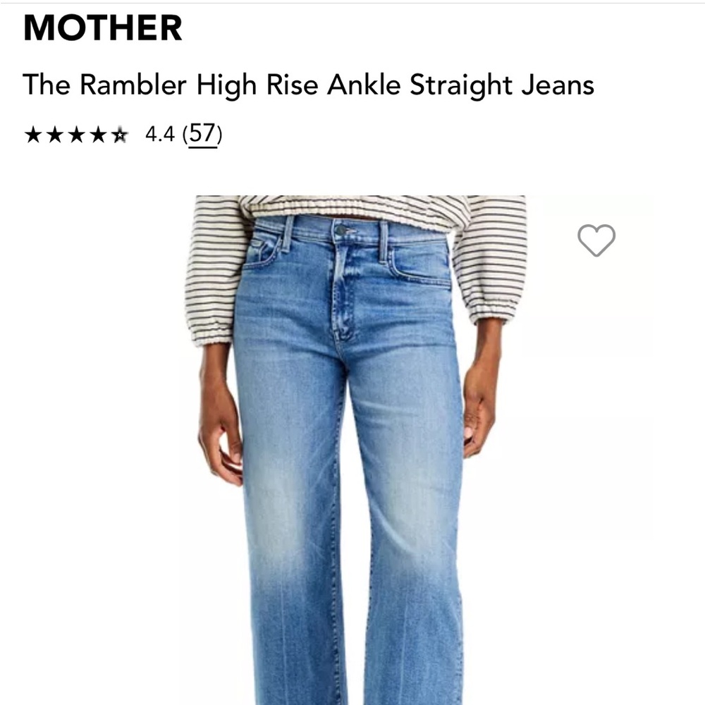 Mother Rambler Zip Ankle in We the Animals size 27 - great condition. Used twice